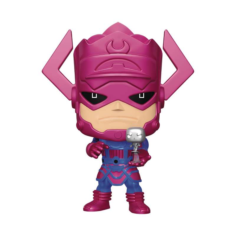 POP JUMBO MARVEL GALACTUS PX 10IN FIGURE METALLIC VERISON