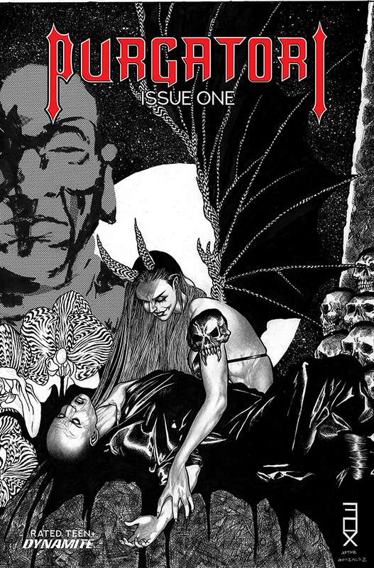 PURGATORI #1 CVR G 1:15 RATIO VARIANT FOX B&W
