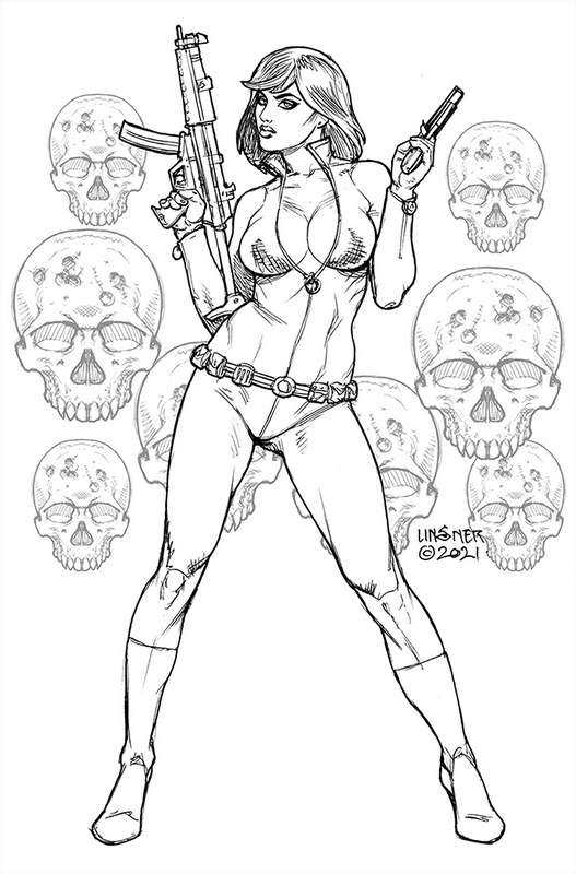 JENNIFER BLOOD #1 CVR L 1:40 RATIO VARIANT LINSNER B&W VIRGIN (MR)