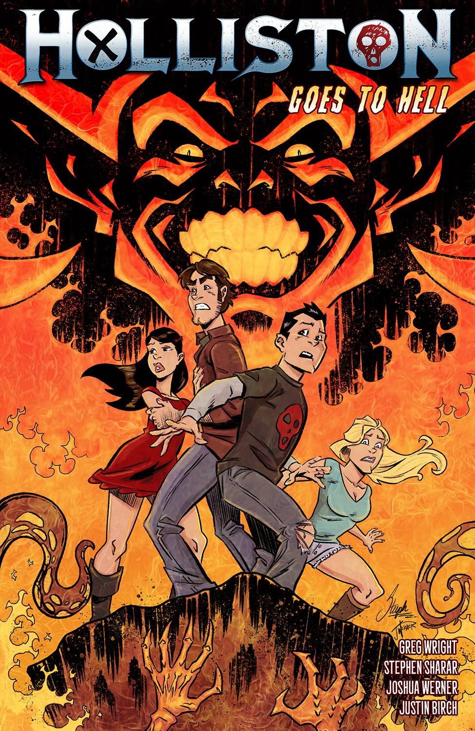 HOLLISTON GOES TO HELL TP  HOLLISTON GOES TO HELL TP