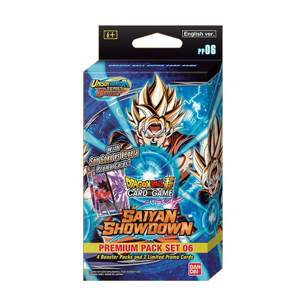 Dragon Ball Super TCG: Saiyan Showdown Premium Pack Set 06