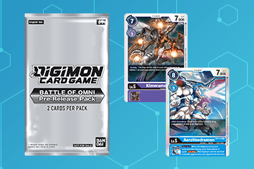 Digimon TCG: BT05 Battle of Omni Prerelease Pack