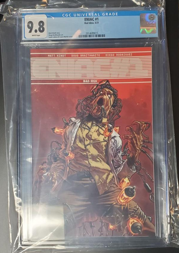 Eniac #1 Bad Idea 1st Print CGC 9.8
