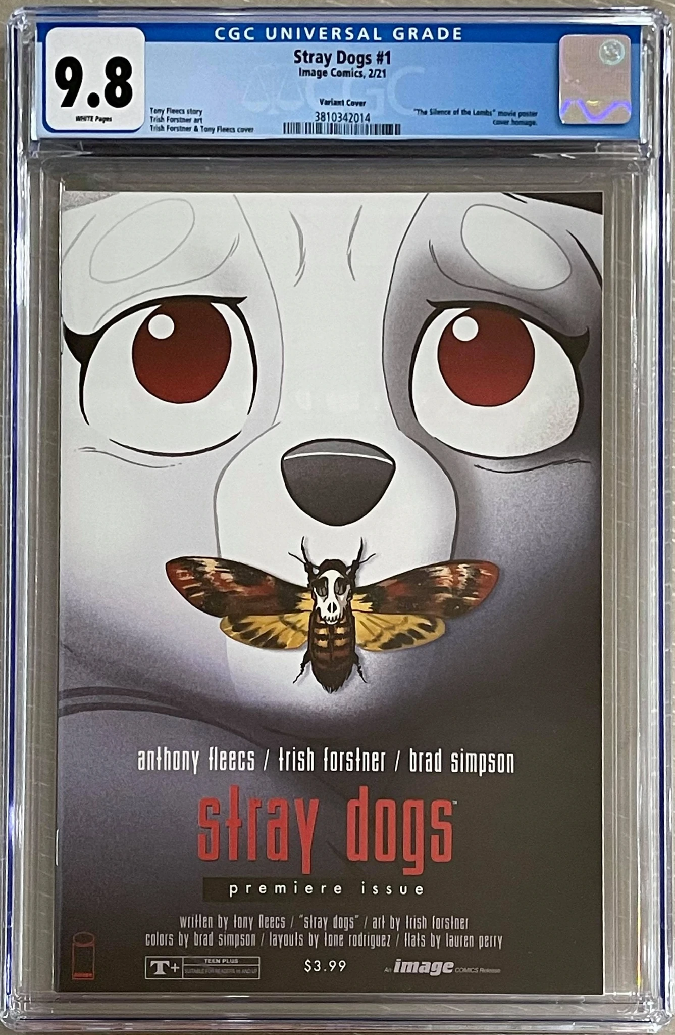 Stray Dogs First Print Cover B CGC 9.8