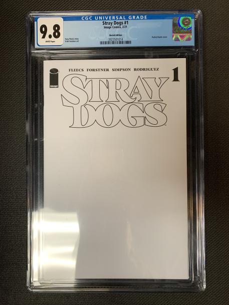 Stray Dogs First Print Cover C CGC 9.8