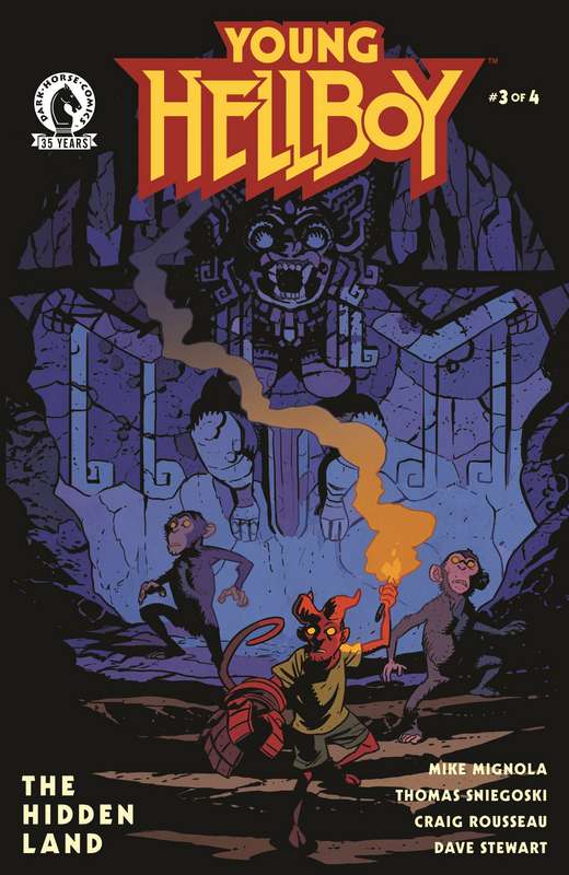 YOUNG HELLBOY THE HIDDEN LAND #3 (OF 4) CVR A SMITH