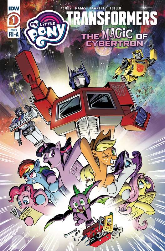 MY LITTLE PONY TRANSFORMERS II #1 (OF 4) 1:10 JON GRAY RATIO VARIANT