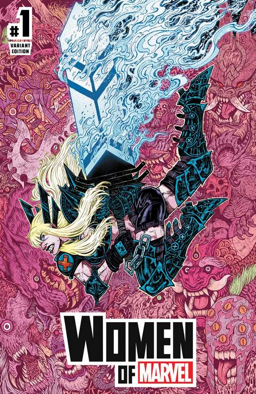 WOMEN OF MARVEL #1 WOLF VARIANT