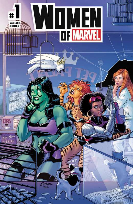 WOMEN OF MARVEL #1 CONNER VARIANT