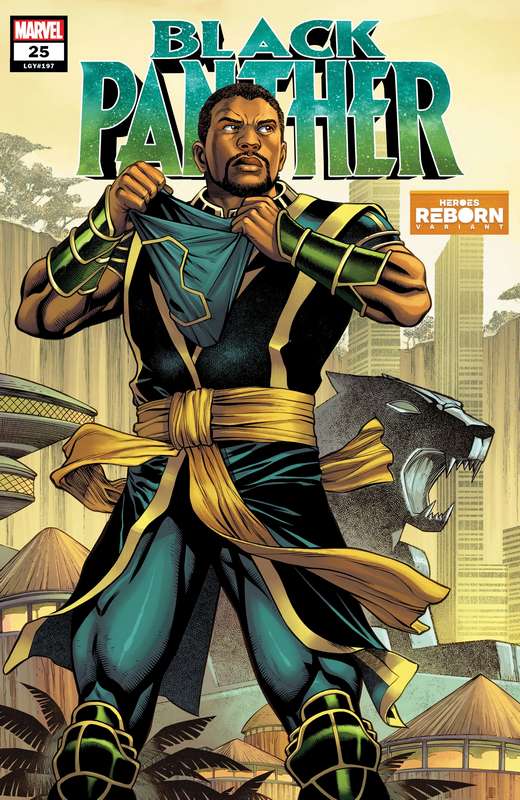 BLACK PANTHER #25 REBORN VARIANT