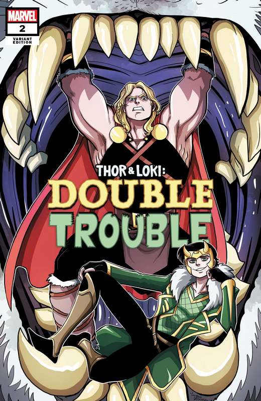 THOR AND LOKI DOUBLE TROUBLE #2 (OF 4) VECCHIO VARIANT