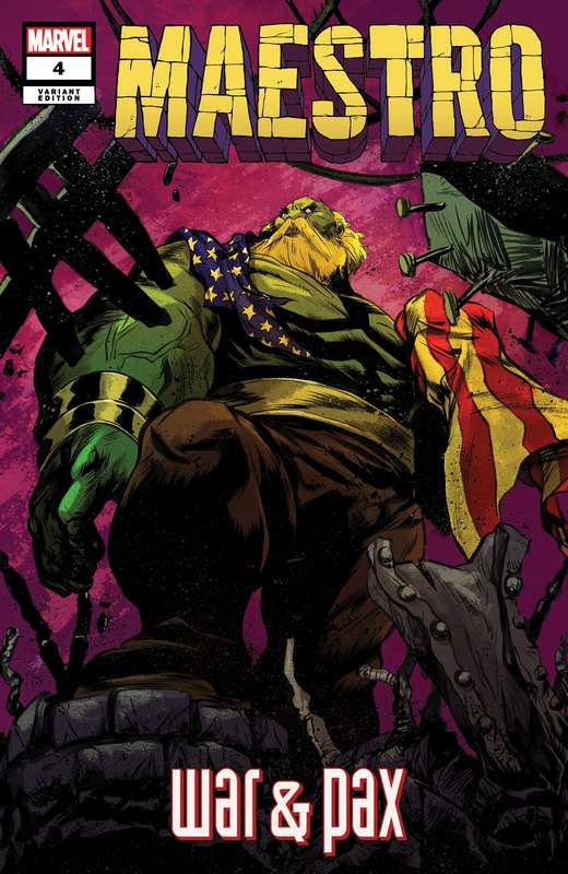 MAESTRO WAR AND PAX #4 (OF 5) GREENE VARIANT