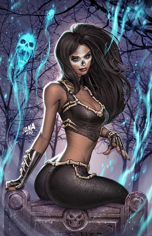 GRIMM SPOTLIGHT MYSTERE VOODOO DAWN CVR C DAVID NAKAYAMA