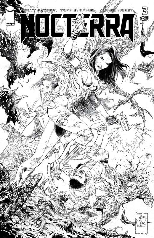 NOCTERRA #3 CVR D 1:10 DANIEL B&W RATIO VARIANT (MR)