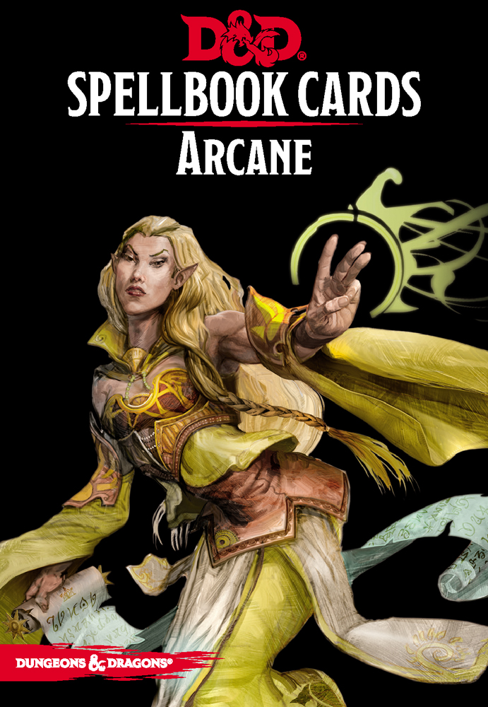 Dungeons and Dragons RPG: Spellbook Cards