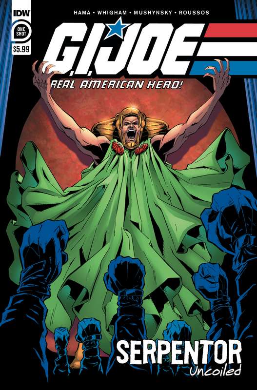 GI JOE A REAL AMERICAN HERO SERPENTOR UNCOILED
