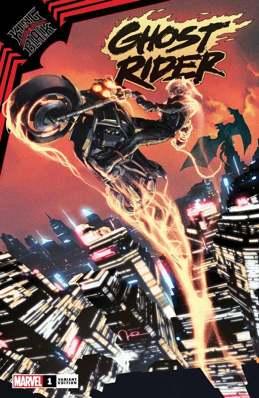 KING IN BLACK GHOST RIDER #1 PAREL VARIANT