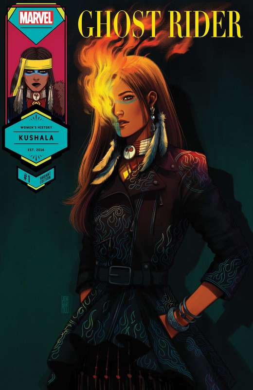 KING IN BLACK GHOST RIDER #1 BARTEL WOMENS HISTORY VARIANT