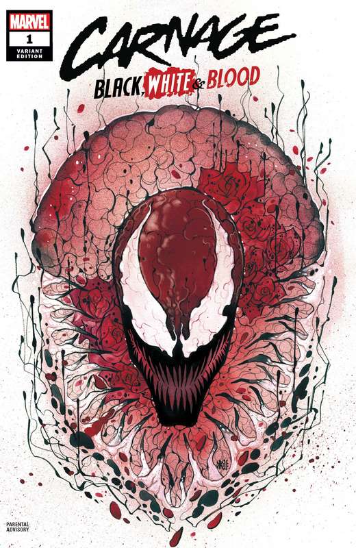CARNAGE BLACK WHITE AND BLOOD #1 (OF 4) 1:25 MOMOKO VARIANT