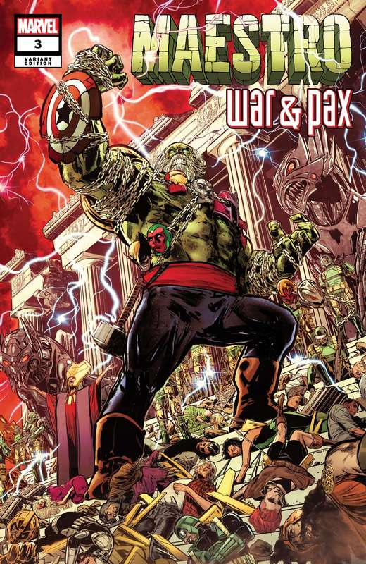 MAESTRO WAR AND PAX #3 (OF 5) JIMENEZ VARIANT