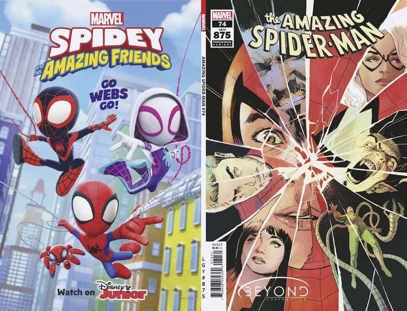 AMAZING SPIDER-MAN #74 1:25 FORESHADOW RATIO VARIANT