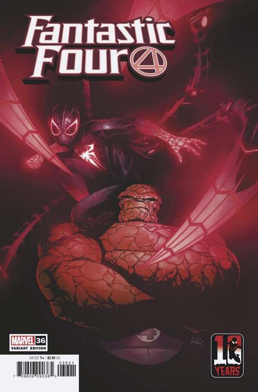 FANTASTIC FOUR #36 DAUTERMAN MILES MORALES 10TH ANNIV VARIANT