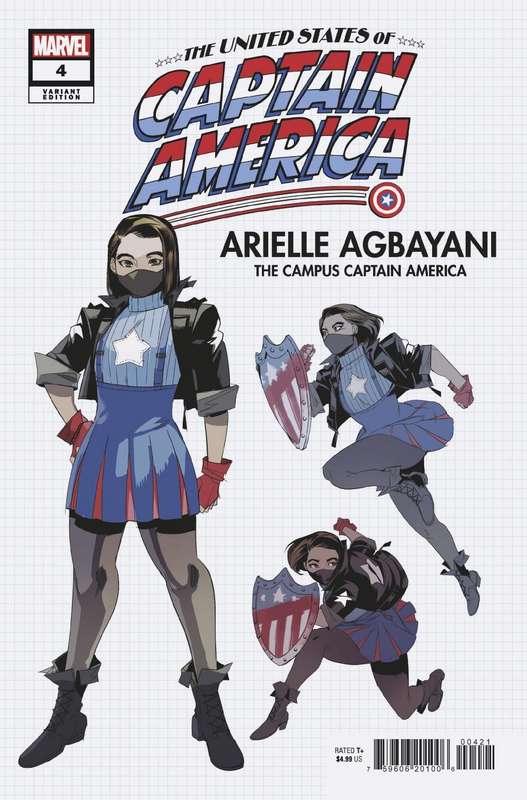 UNITED STATES CAPTAIN AMERICA #4 (OF 5) NISHIJIMA DESIGN VARIANT