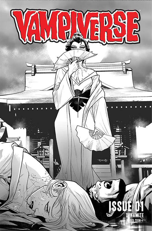 VAMPIVERSE #1 CVR G 1:10 RATIO VARIANT SEGOVIA LINE ART  VAMPIVERSE #1 CVR G 1:10 RATIO VARIANT SEGOVIA LINE ART