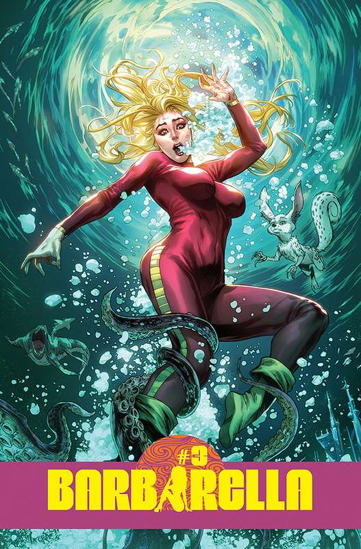 BARBARELLA #3 CVR G 1:15 RATIO VARIANT KROME ORIGINAL