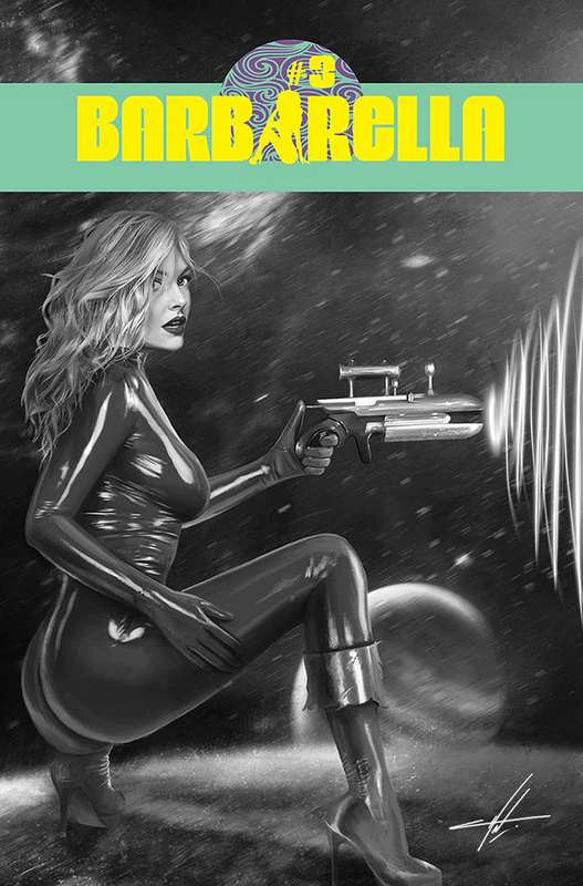 BARBARELLA #3 CVR H 1:20 RATIO VARIANT COHEN B&W