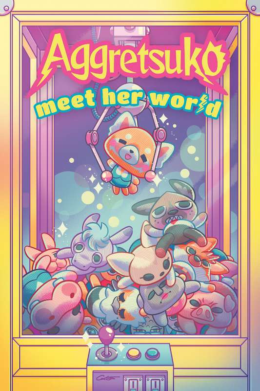 AGGRETSUKO MEET HER WORLD HARDCOVER