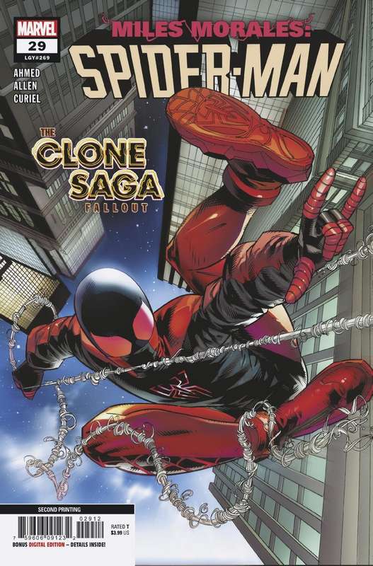 MILES MORALES SPIDER-MAN #29 2ND PTG VARIANT