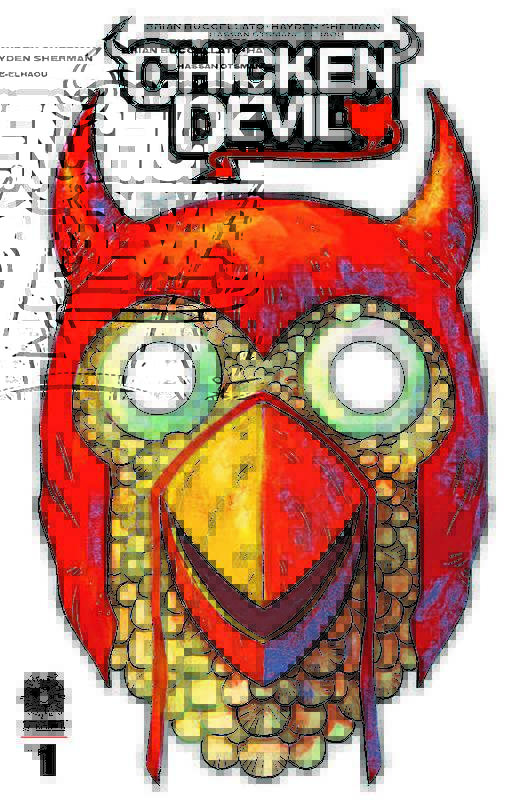 CHICKEN DEVIL #1 CVR C MASK VARIANT