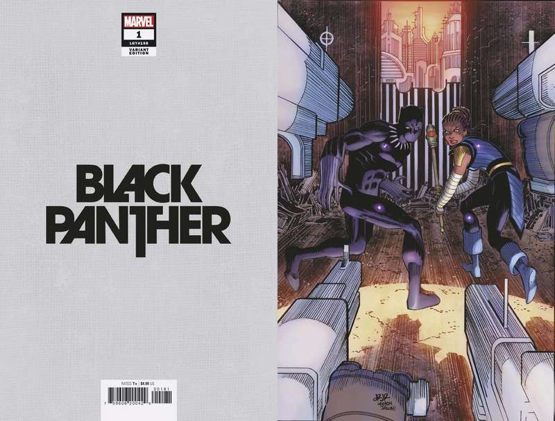 BLACK PANTHER #1 ROMITA JR VIRGIN VARIANT