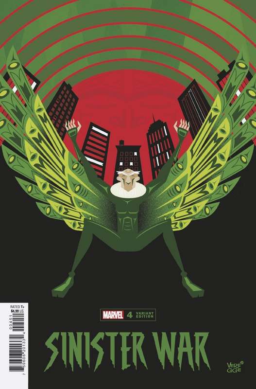 SINISTER WAR #4 (OF 4) VEREGGE VARIANT