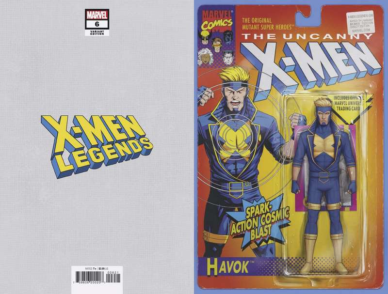 X-MEN LEGENDS #6 CHRISTOPHER ACTION FIGURE VARIANT