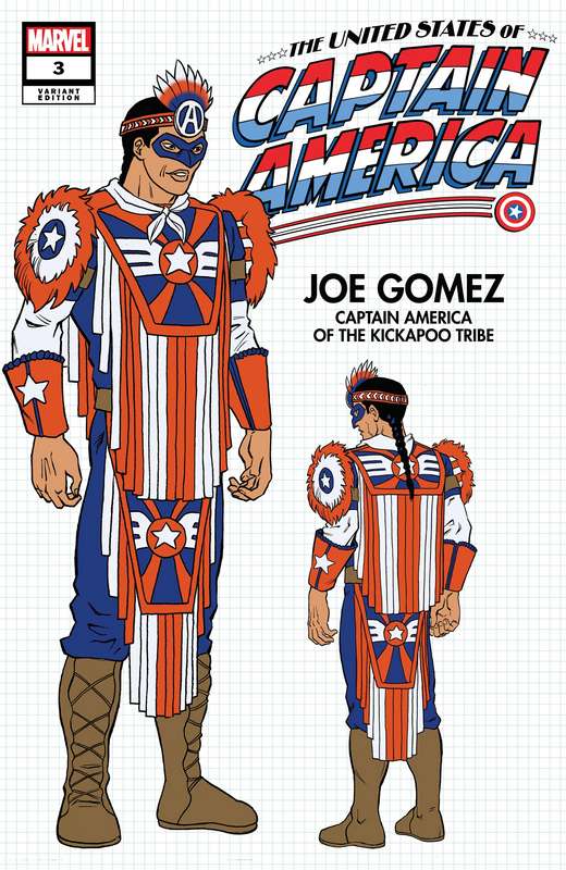 UNITED STATES CAPTAIN AMERICA #3 (OF 5) CUTLER DESIGN VARIANT