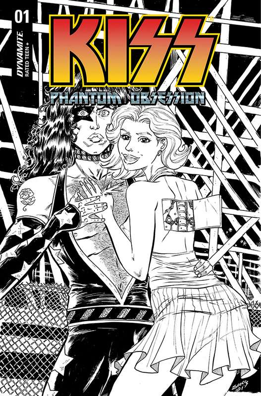 KISS PHANTOM OBSESSION #1 CVR J 1:30 RATIO VARIANT SEELEY LINE ART