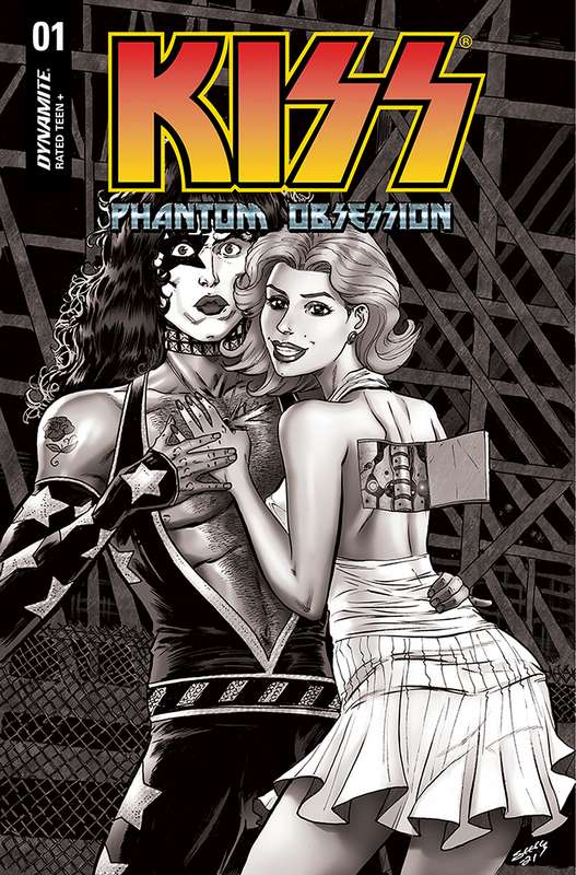 KISS PHANTOM OBSESSION #1 CVR L 1:50 RATIO VARIANT SEELEY B&W