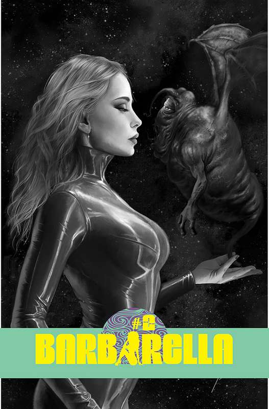 BARBARELLA #2 CVR K 1:50 RATIO VARIANT COHEN B&W