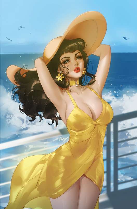 BETTIE PAGE & CURSE OF THE BANSHEE #3 CVR U 1:21 FOC RATIO VARIANT