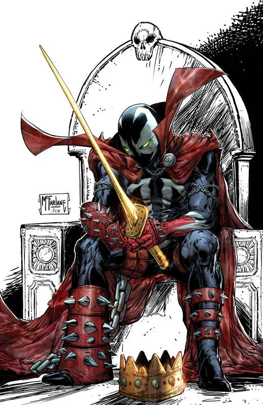 KING SPAWN #1 CVR I 1:250 RATIO VARIANT MCFARLANE SIGNED