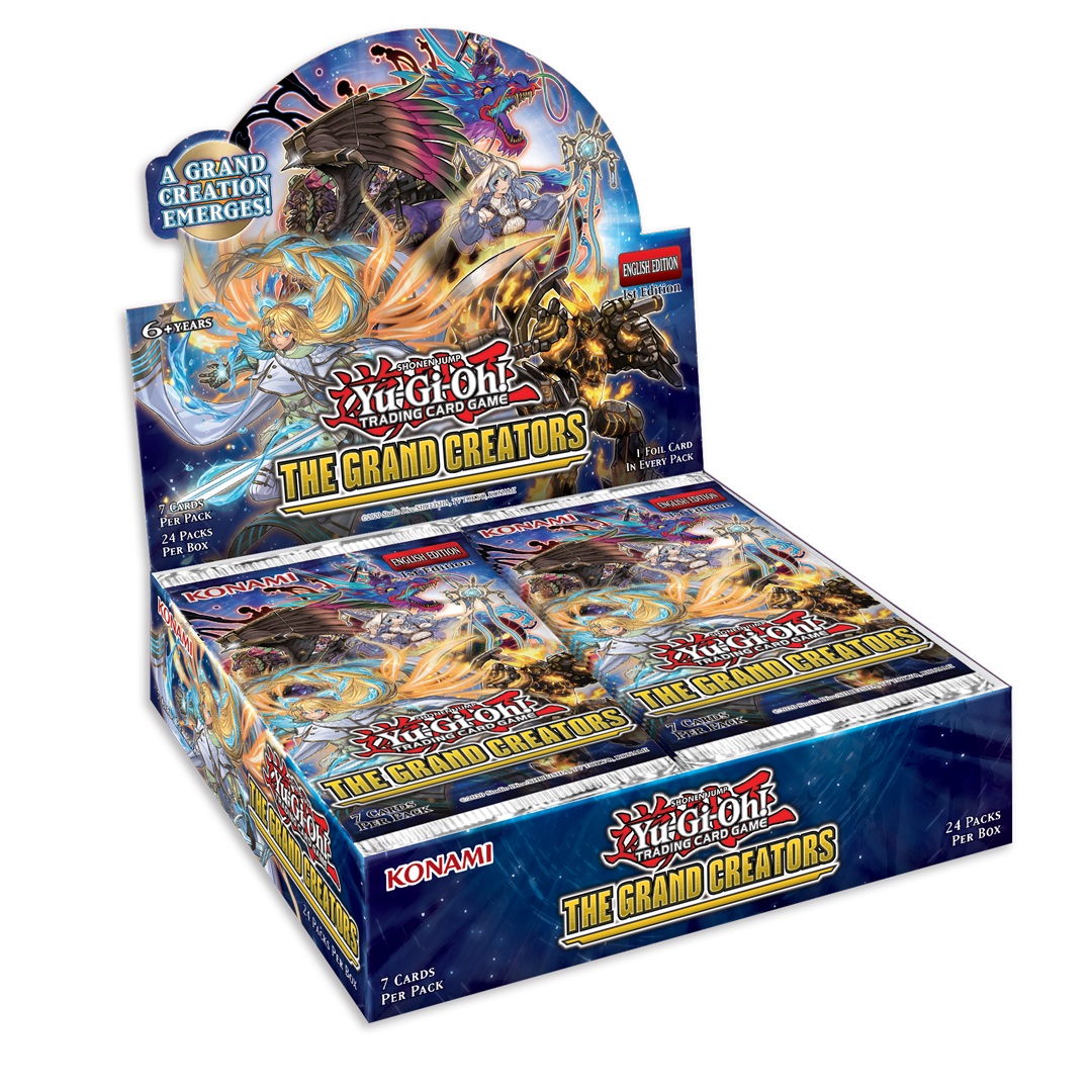 Yu-Gi-Oh! TCG (YGO): The Grand Creators Booster Pack