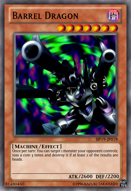 Yu-Gi-Oh! Lost Art Promotion July 2021 - Barrel Dragon