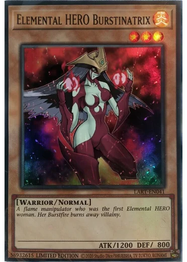 Yu-Gi-Oh! Lost Art Promotion November 2021 - Elemental Hero Burstinatrix