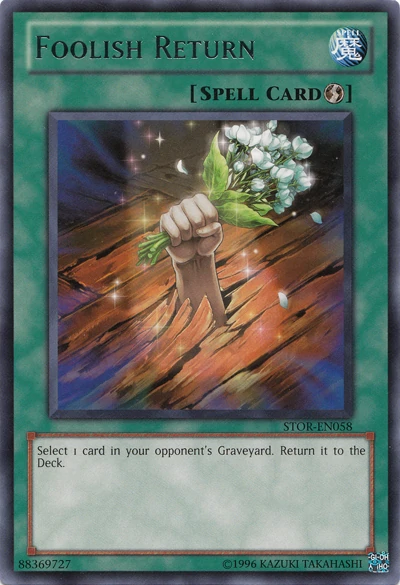 Yu-Gi-Oh! Lost Art Promotion December 2021 - Foolish Return