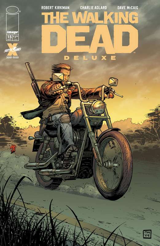 WALKING DEAD DELUXE #15 CVR B MOORE & MCCAIG (MR)
