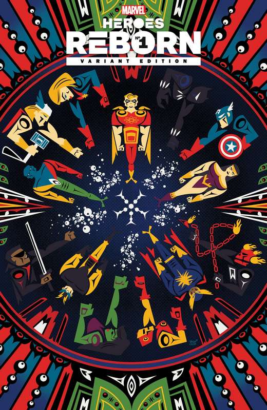 HEROES REBORN #1 (OF 7) 1:50 VEREGGE RATIO VARIANT
