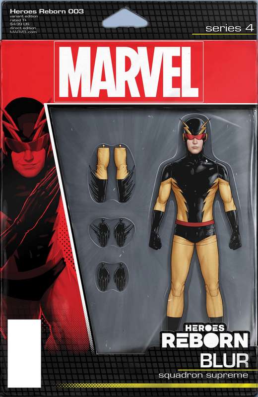 HEROES REBORN #3 (OF 7) CHRISTOPHER ACTION FIGURE VARIANT