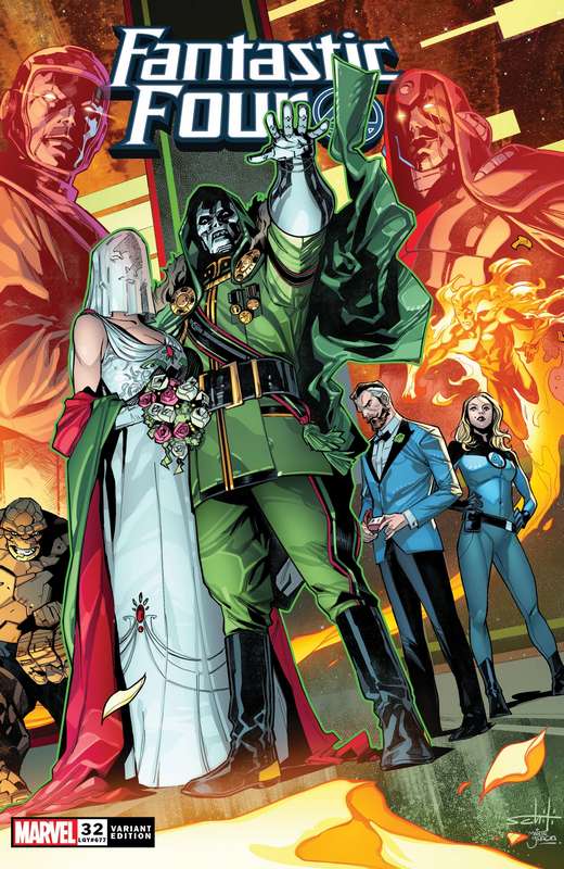 FANTASTIC FOUR #32 1:25 SCHITI RATIO VARIANT